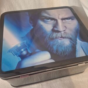 Star Wars Blue and Black Tin Lunch Box